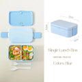 2-lagige Bento Box für Kinder, auslaufsicher, mikrowellengeeignet, 1780 ml 13