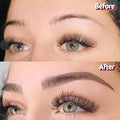 4D Haarstrich Brauenstempel-Pinsel | Microblading-Effekt in Sekunden | Für Puder, Gel & Pomade, wasser- & wischfest, ergonomischer Griff 5