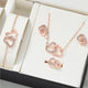 Roségold-Set