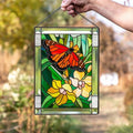 Acryl Glas-in-lood Wanddecoratie met Kleurrijk Zonlicht Effect 5
