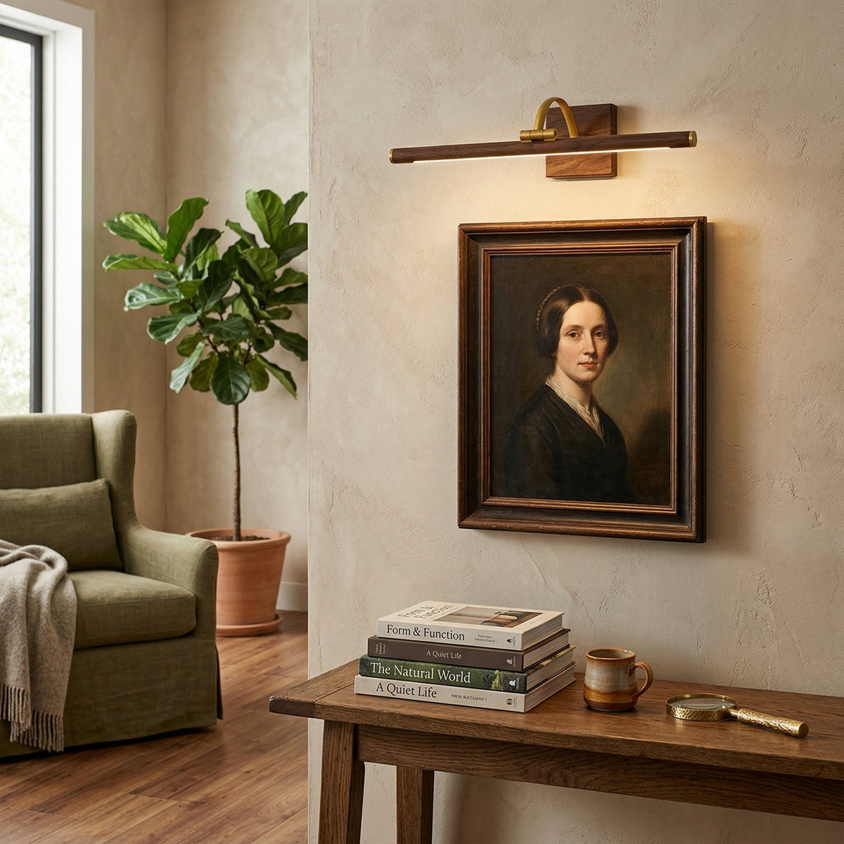 Alton Brass Rechargeable Wall Lamp 5