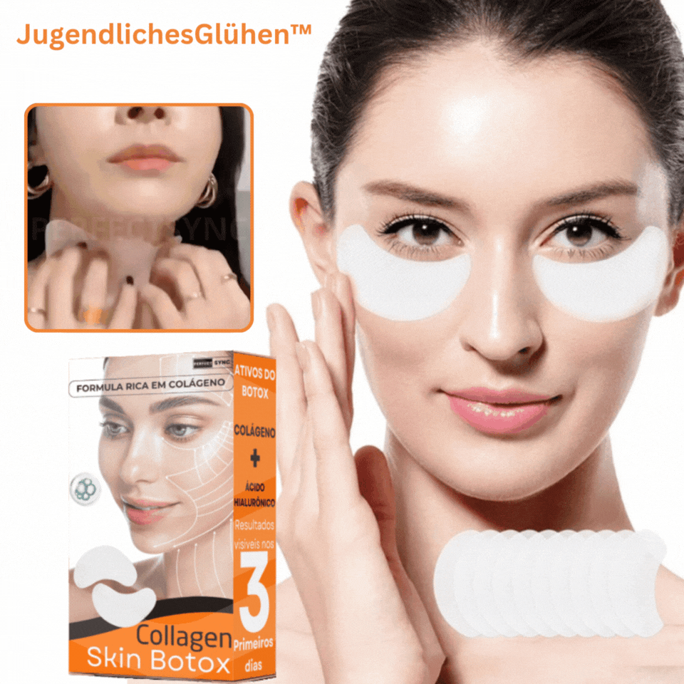 Anti-Aging Gesichtsmaske mit Kollagen & Hyaluronsäure | intensiv feuchtigkeitsspendend | glättender Aufpolster-Effekt | strahlender Teint 2