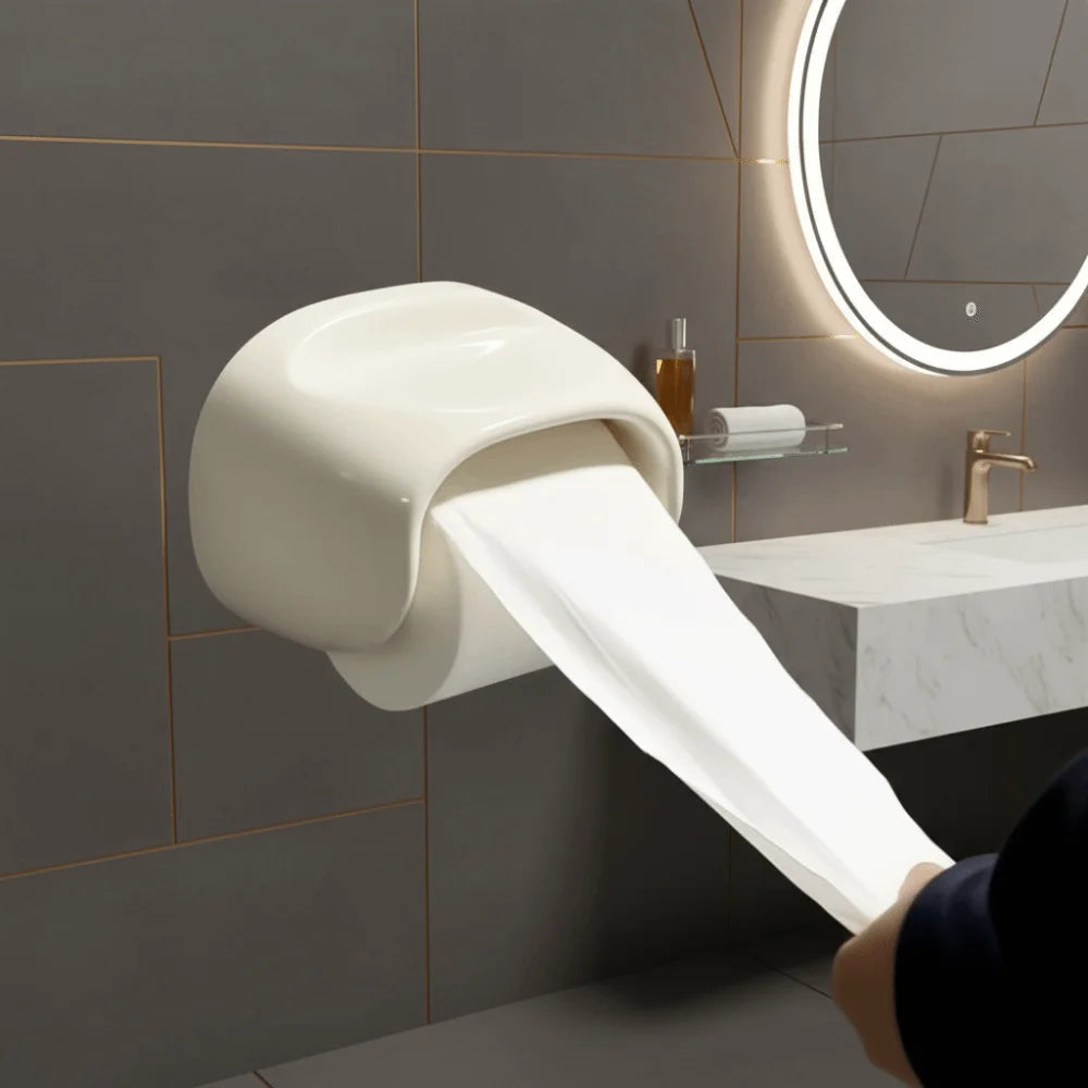 Ari – Toiletpapierhouder zonder boren in een modern design 8