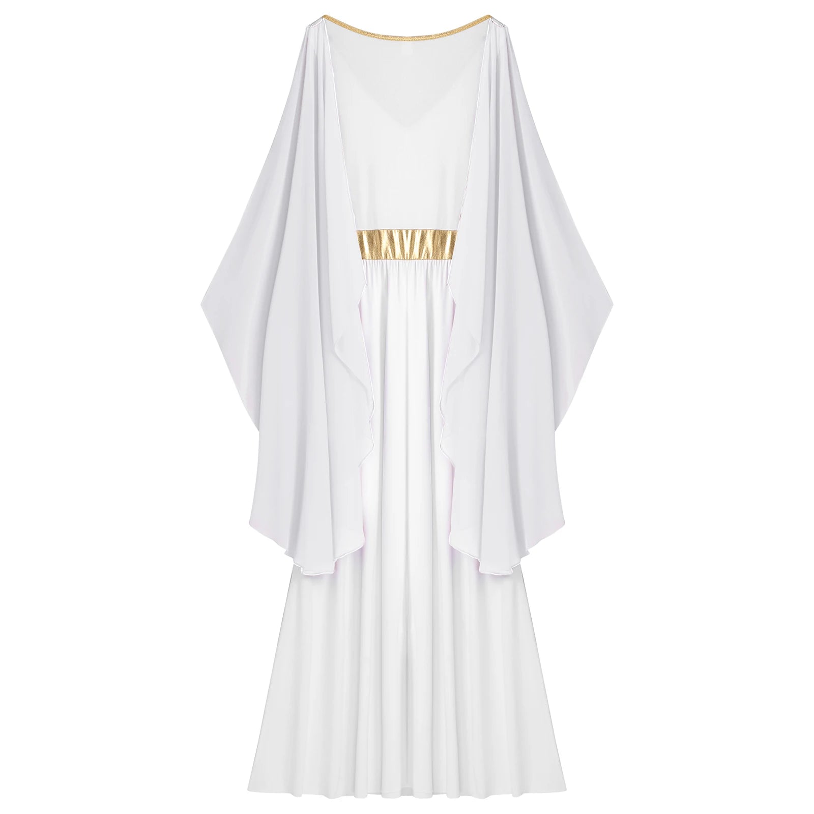 Ärmelloses Toga-Kleid für Damen – Circe-Kleid, Karnevalskostüm 4