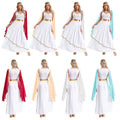 Ärmelloses Toga-Kleid für Damen – Circe-Kleid, Karnevalskostüm 5