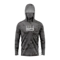 Atmungsaktives Langarm T-Shirt für Männer mit UV-Schutz und Kapuze zum Angeln 17