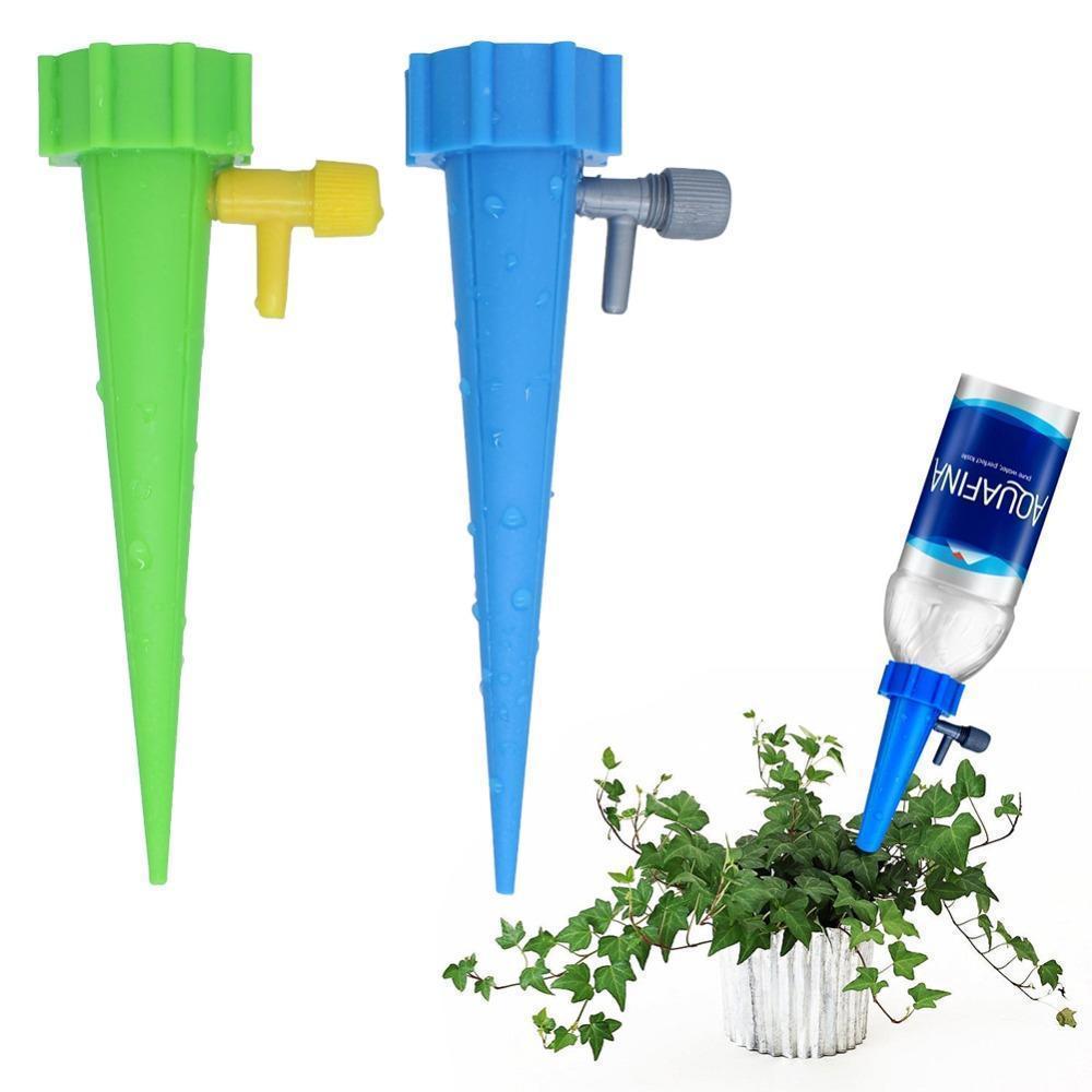 Automatische Bewässerungsstifte für Pflanzen | Selbstbewässerungssystem für Urlaub & Alltag | gleichmäßige Wasserabgabe | 15 cm 1