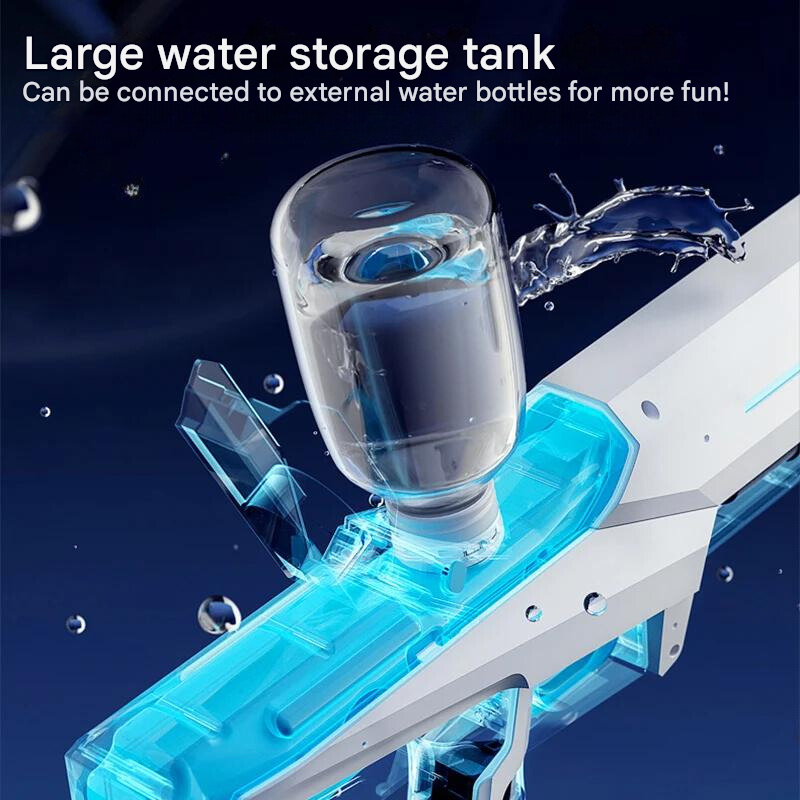 Automatische Wasserpistole mit 1L Tank & 10 m Reichweite – Sommerspaß pur 3