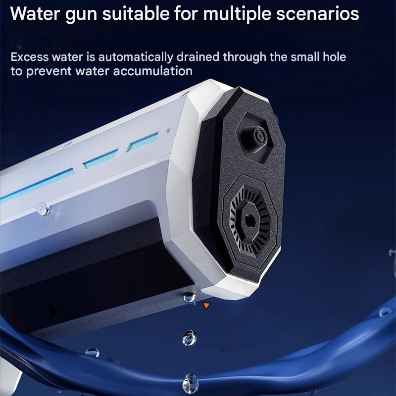 Automatische Wasserpistole mit 1L Tank & 10 m Reichweite – Sommerspaß pur 4