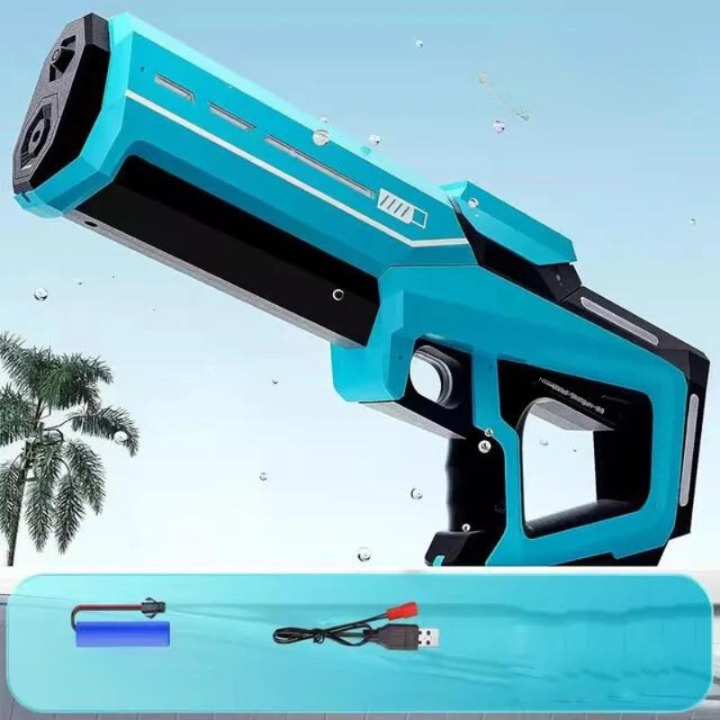 Automatische Wasserpistole mit 1L Tank & 10 m Reichweite – Sommerspaß pur 5