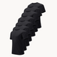 7er-Pack Schwarzes Tee