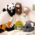 Beruhigendes Kuscheltier mit Tiefendruck, 45 cm, 1 kg, 6 Tierdesigns 2