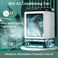 Bolendo Desktop-Klimagerät tragbarer AC-Ventilator Doppelnebel 1