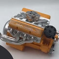 CISON Mini-V8 Benzinmotor Modellbausatz | Mit CDI-Zündung & CNC-Metallteilen | RC-kompatibel mit Fotoanleitung 2