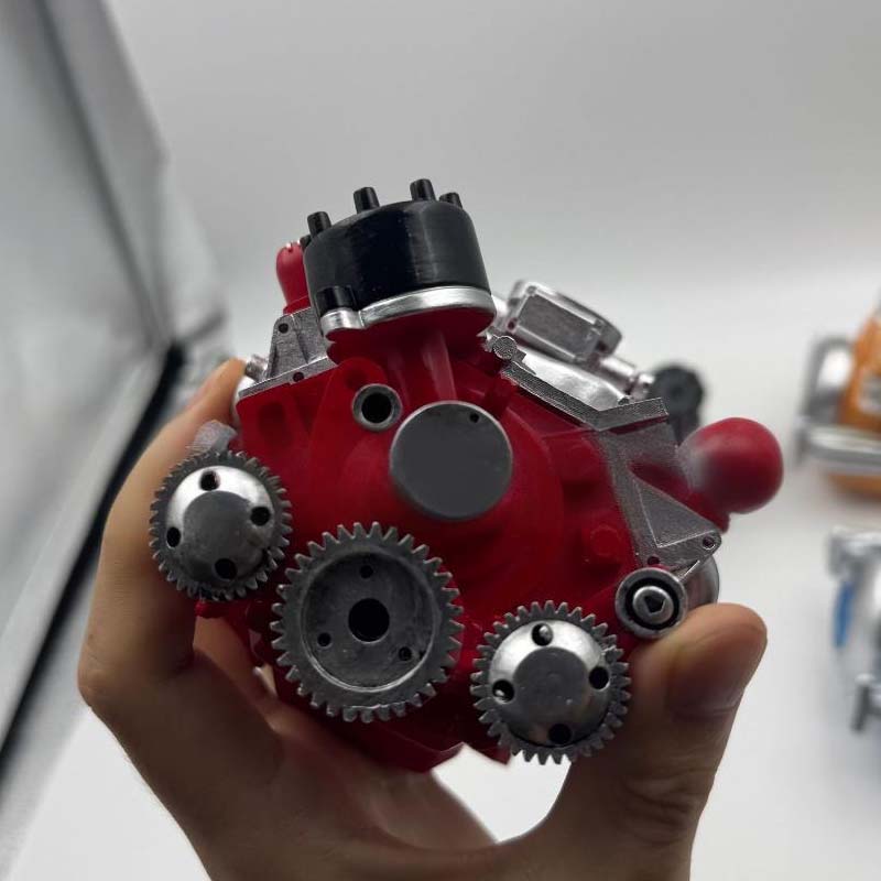 CISON Mini-V8 Benzinmotor Modellbausatz | Mit CDI-Zündung & CNC-Metallteilen | RC-kompatibel mit Fotoanleitung 9