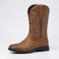 Calf-Length Cowboy-Style Boots - Claude 6