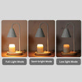 Candle Warmer Lamp with Adjustable Dimmer - Stylish Nordic Design for Safe Use 5
