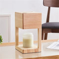 Candle Warmer Lamp with Wooden Base, Warm Ambient Light for Cozy Atmosphere 2
