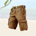 Cargo Shorts Herren aus Baumwolle mit 6 Taschen – Bequeme Kurze Hosen für Freizeit und Outdoor 3