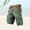 Cargo Shorts Herren aus Baumwolle mit 6 Taschen – Bequeme Kurze Hosen für Freizeit und Outdoor 7