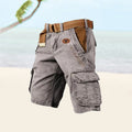 Cargo Shorts Herren aus Baumwolle mit 6 Taschen – Bequeme Kurze Hosen für Freizeit und Outdoor 8
