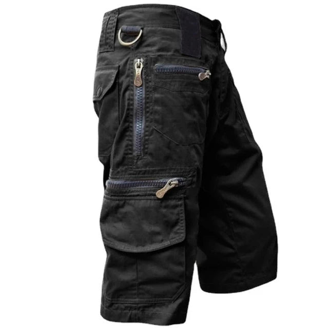 Cargo Shorts für Herren – Schnelltrocknend, Dehnbar & Mit Reißverschlusstaschen 1