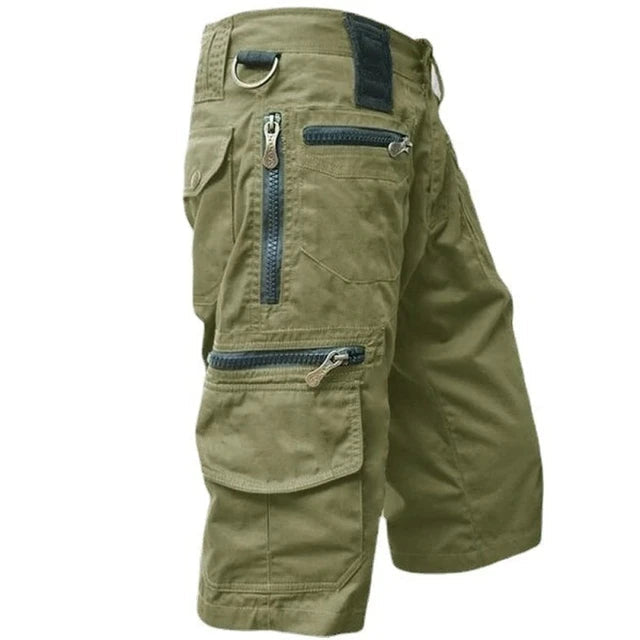 Cargo Shorts für Herren – Schnelltrocknend, Dehnbar & Mit Reißverschlusstaschen 2