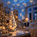 🌊 Coastal Christmas Seashell Tree Projection Lamp✨ 3