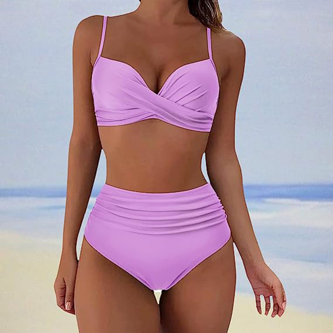Comfortabele Bikini Met Hoge Taille 4