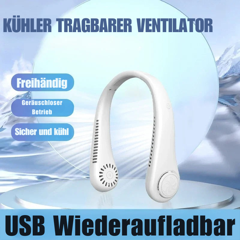 CoolBreeze Halsventilator – Tragbare Frische für heiße Tage 2