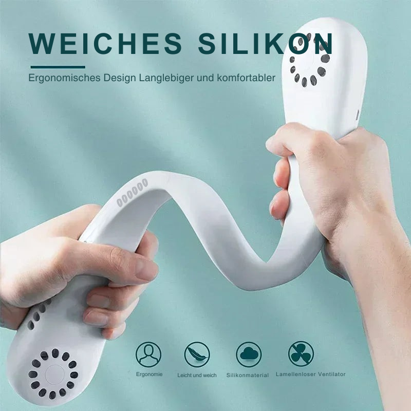CoolBreeze Halsventilator – Tragbare Frische für heiße Tage 3