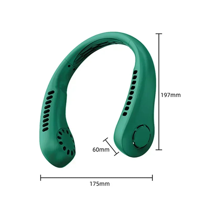 CoolBreeze Halsventilator – Tragbare Frische für heiße Tage 8