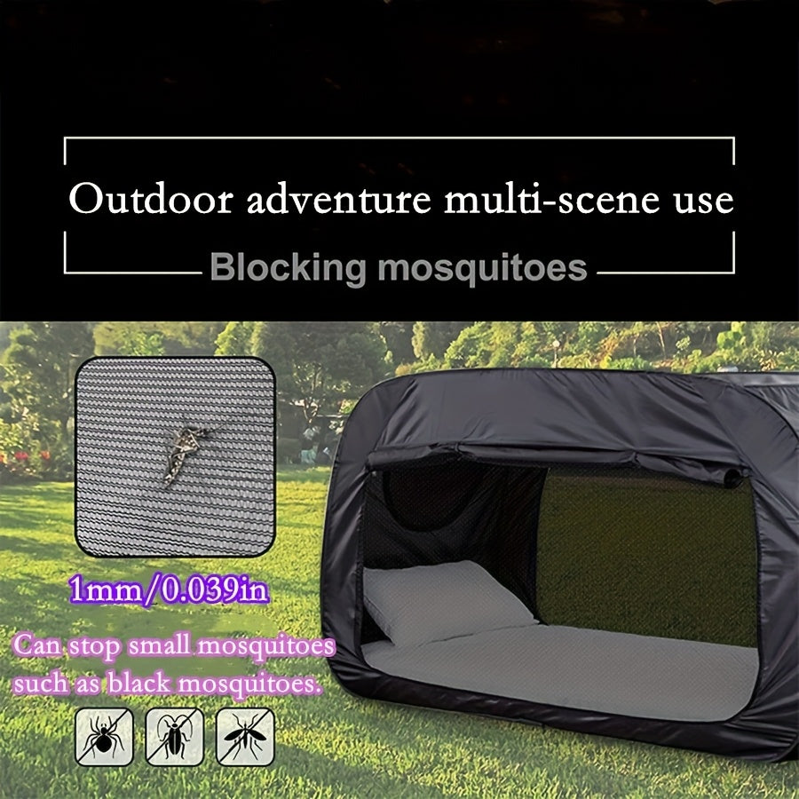 CozyNest Vouw Tentbed – Bescherming en Rust Binnen Handbereik 7
