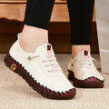 Damen Komfort-Sneaker | Dämpfende Schnürschuhe mit verstellbarer Fußstütze für Alltag, Spaziergänge und leichte Aktivitäten 5