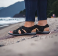 Damen Orthopädische Sandalen mit Keilabsatz 4 cm | Dreifach-Fußgewölbe-Stütze | rutschfest & leicht | Sommer-Komfort 3