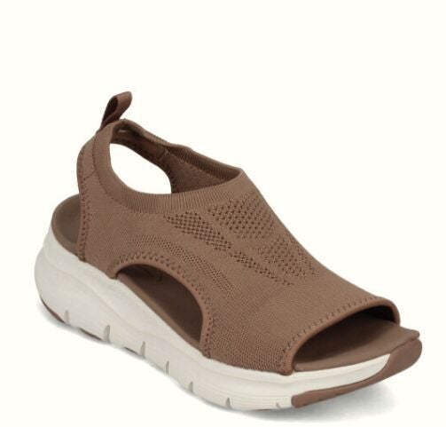 Damen Orthopädische Sandalen mit Memory-Foam-Fußbett | Haltungskorrektur & schmerzreduzierend | Fly Woven, rutschfest, EU 35–43 6