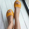 Damen Sandalen mit Weicher Sohle und Niedrigem Absatz – Atmungsaktive Sommerschuhe für Alltag und Urlaub 6