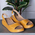 Damen Sandalen mit Weicher Sohle und Niedrigem Absatz – Atmungsaktive Sommerschuhe für Alltag und Urlaub 7