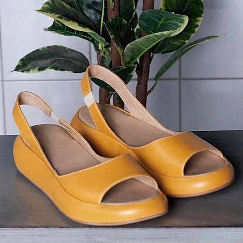 Damen Sandalen mit Weicher Sohle und Niedrigem Absatz – Atmungsaktive Sommerschuhe für Alltag und Urlaub 7
