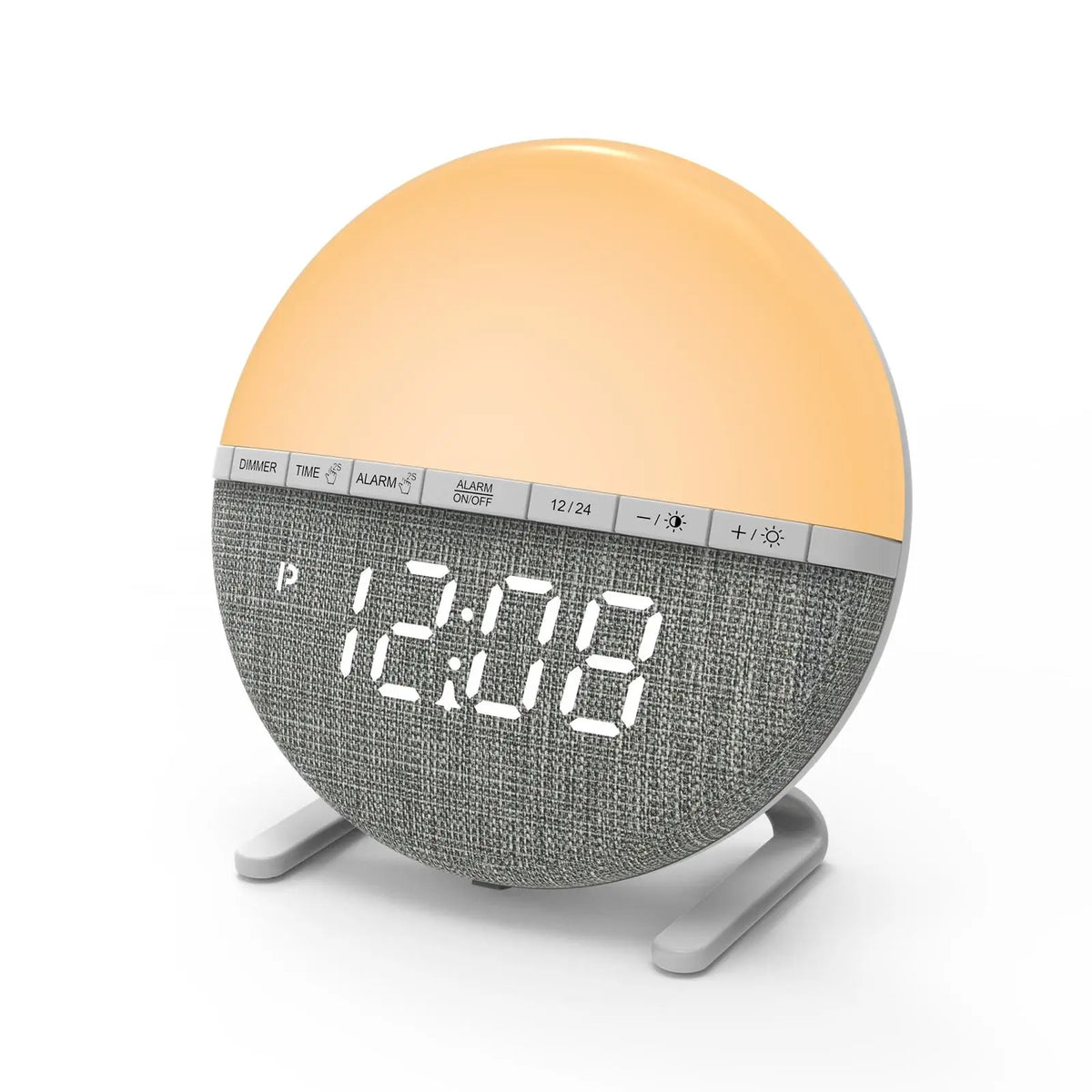 Digitale Wekker met Zonsopgangsimulatie en Kleurveranderend Nachtlampje 5