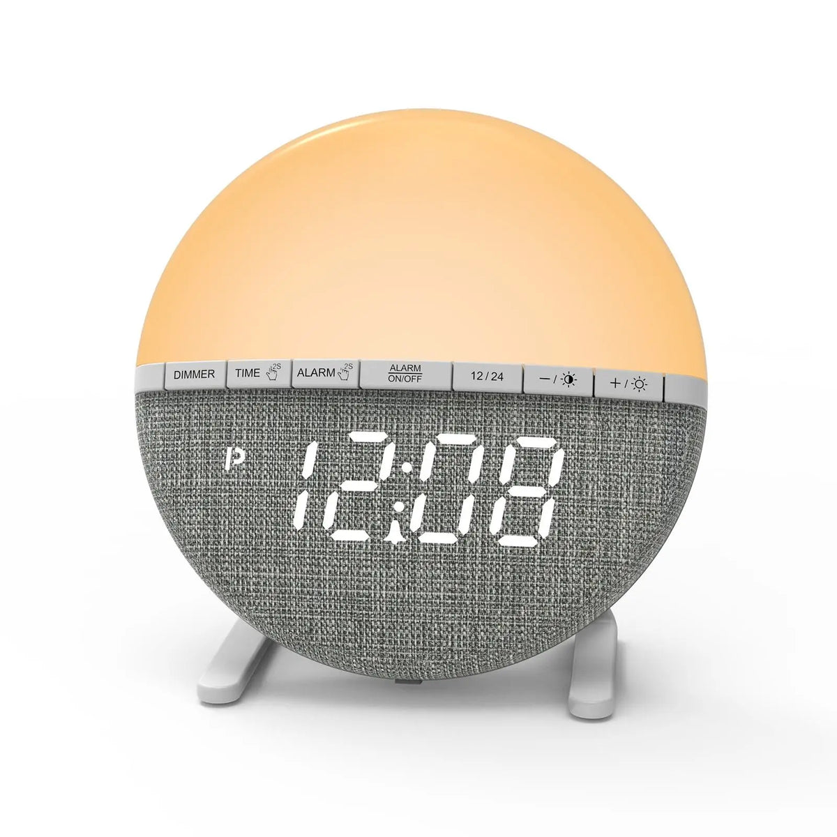 Digitale Wekker met Zonsopgangsimulatie en Kleurveranderend Nachtlampje 6