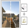 BREEZELIA – Elegant magnetic door curtain made of soft gauze with embroidery Vestragear