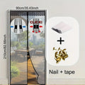 BREEZELIA – Elegant magnetic door curtain made of soft gauze with embroidery Vestragear