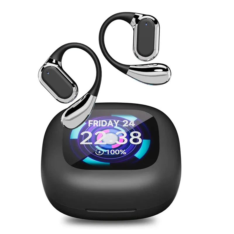 Echtzeit-Übersetzungs-Ohrhörer mit LCD-Touch – Lexora 0