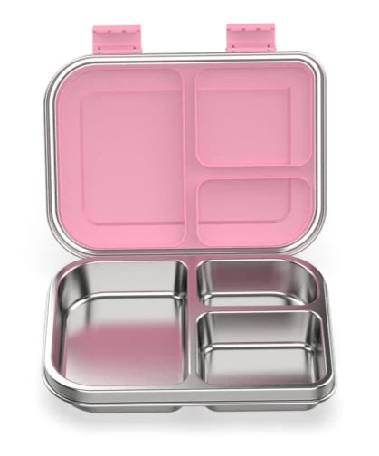Edelstahl Bento-Lunchbox, auslaufsicher, kompakt für Kinder und Erwachsene, sandwichfreundlich 9