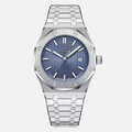 Elegant herenhorloge van roestvrij staal 0