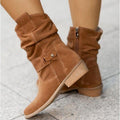 Elegante Ankle Boots Damen Schwarz mit Niedrigem Absatz – Stilvolle Stiefeletten für Frühling 8