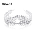 Elegante Haaraccessoires Bruid – Bladgoud Tiara's en Hoofdbanden in Romeinse Stijl 18