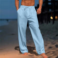 Elegante zomerse linnen broek voor heren 4
