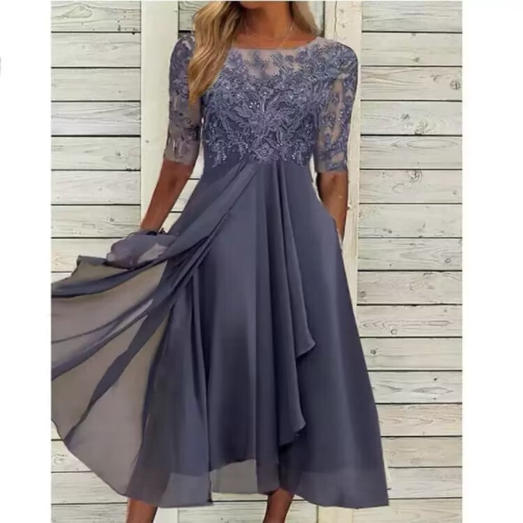 Elegantes Damenkleid für den Sommer, leicht und luftig, perfekte Passform für jede Figur 1